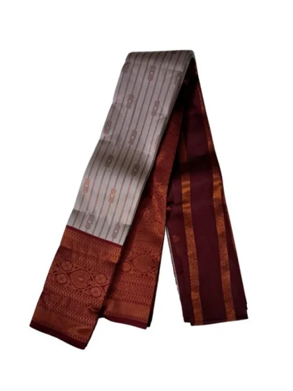 Women's Soft Silk?Wooven Saree With Unstitched Blouse 5.5Mtr (Multicolor)