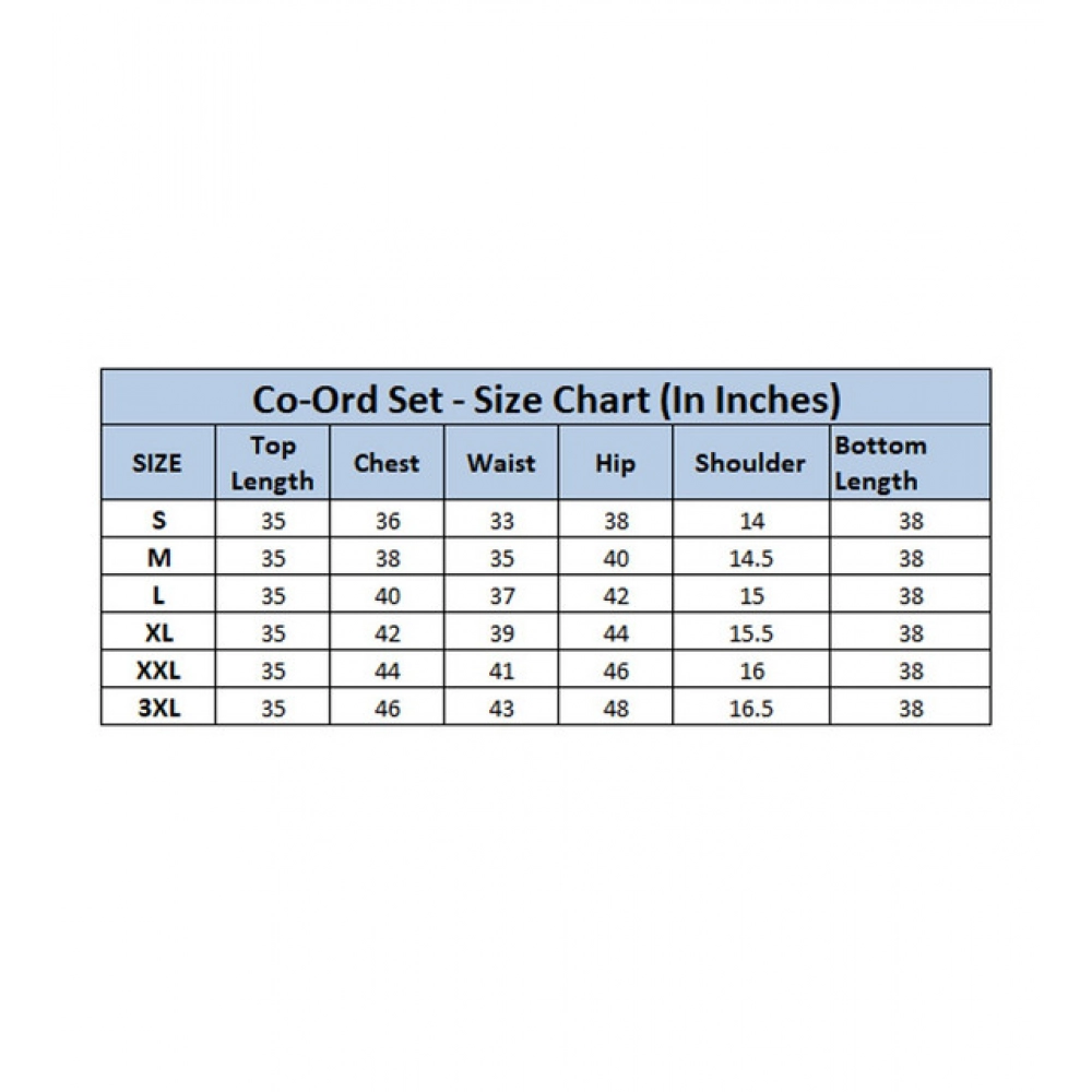 Women's Polyester Floral Short Sleeve Co-Ord Set (Green) - Image 5