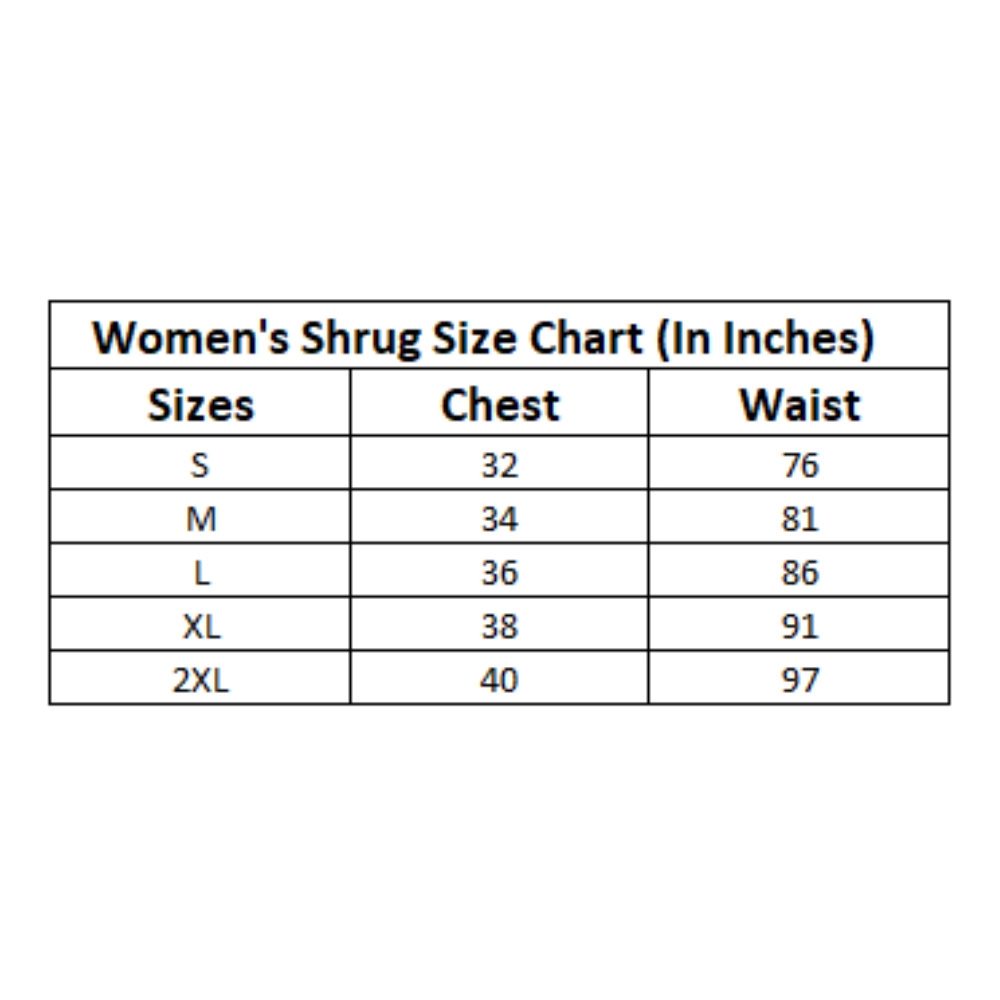 Women's Rayon Crepe Lace Inserts 3-4th Sleeve Shrug (Navy) - Image 5